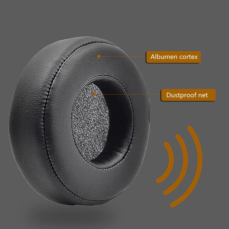 Lusgawer Pro Replacement Earpads Memoery Foam Ear Cushion Covers Compatible with Monster Beats by Dr.Dre PRO/Detox Headphones (Black) - Image 4